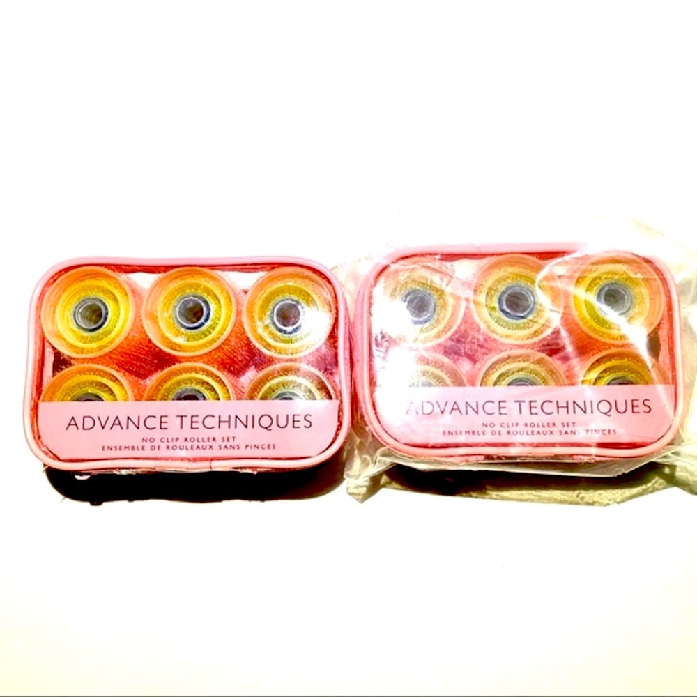 No Clip Hair Roller Set - 2 pack